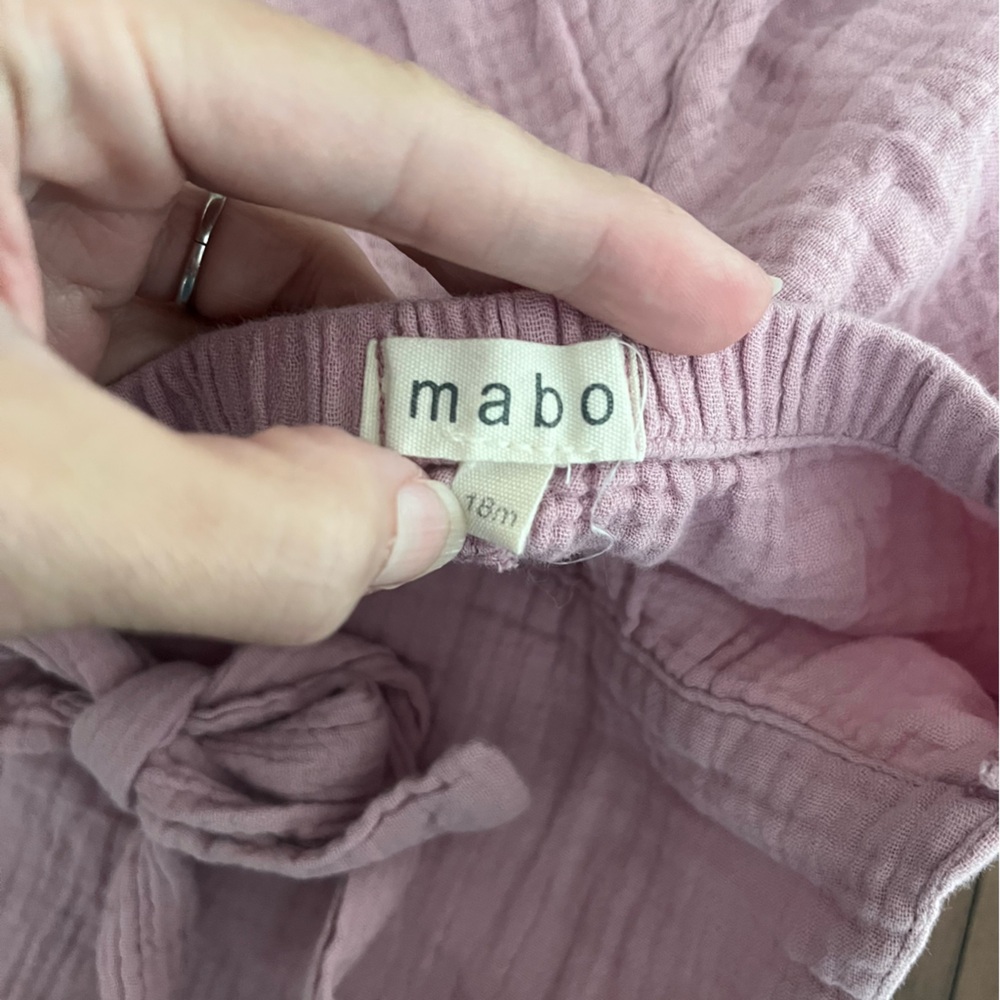 Mabo (18m) Organic Gauze Romper - Picture 6 of 10